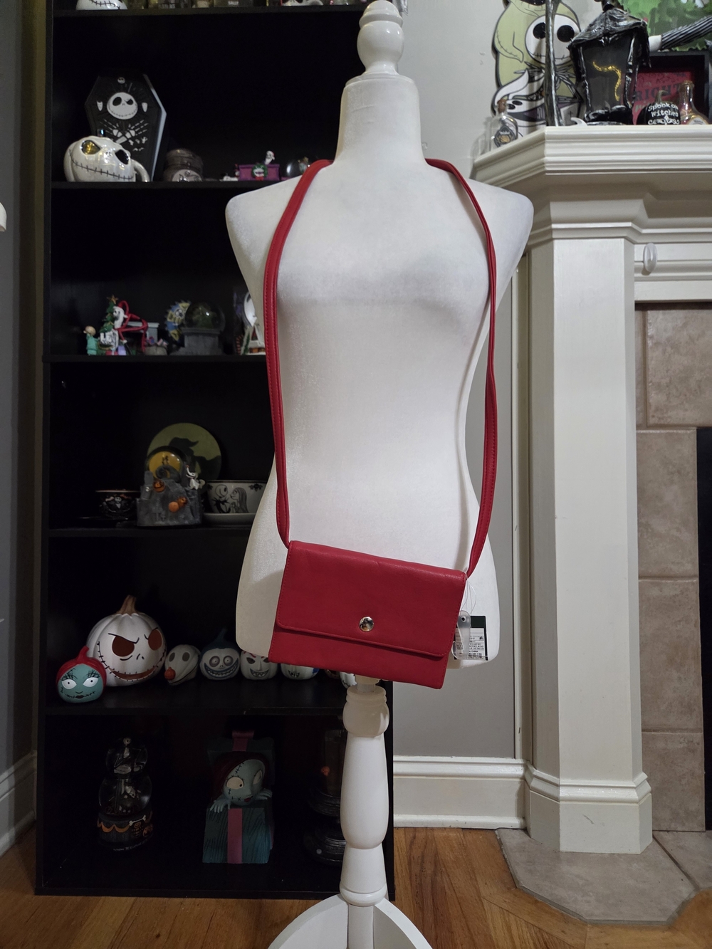 wild fable Red Crossbody Bag with Front Flap